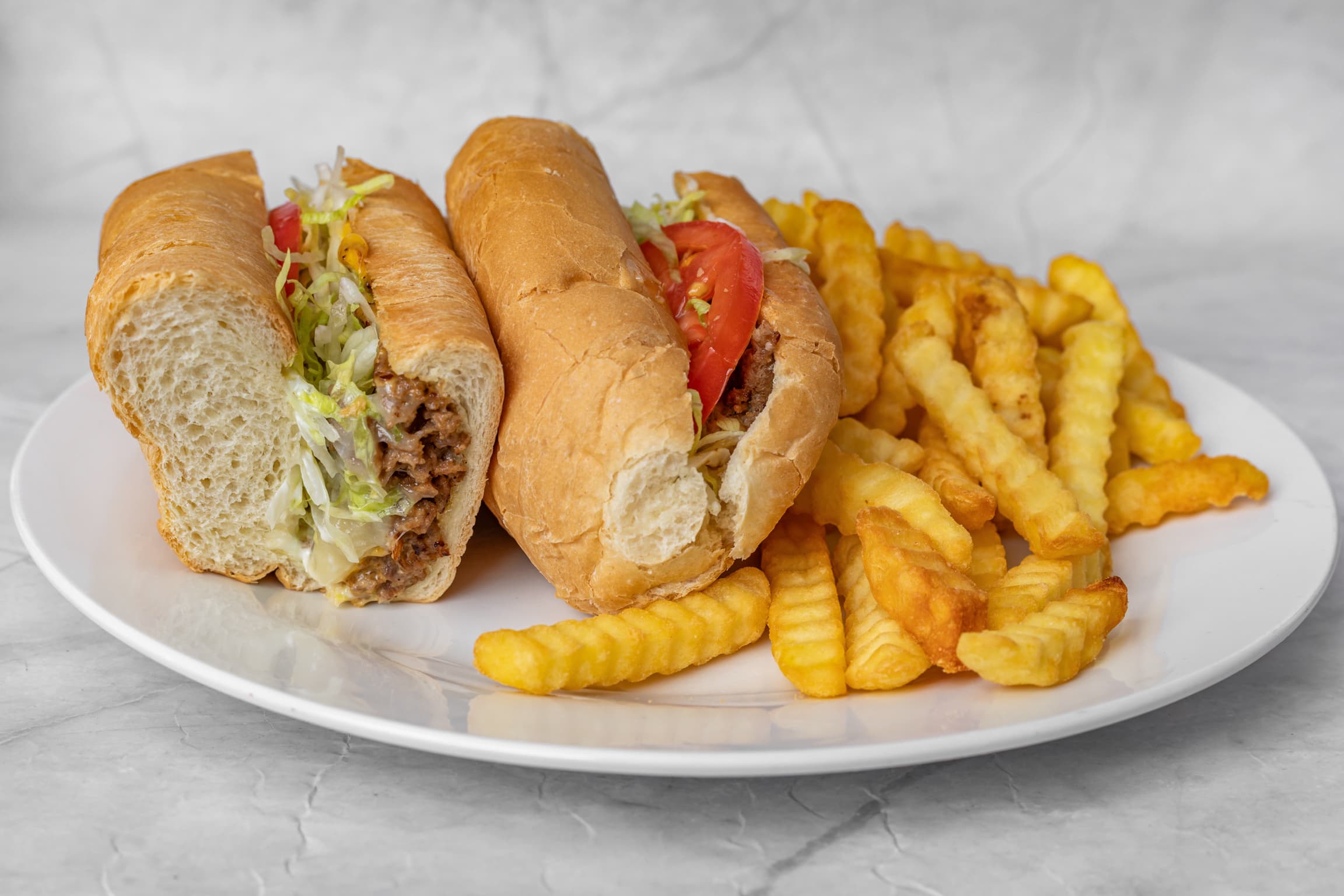 Large Cheese Steak Sub