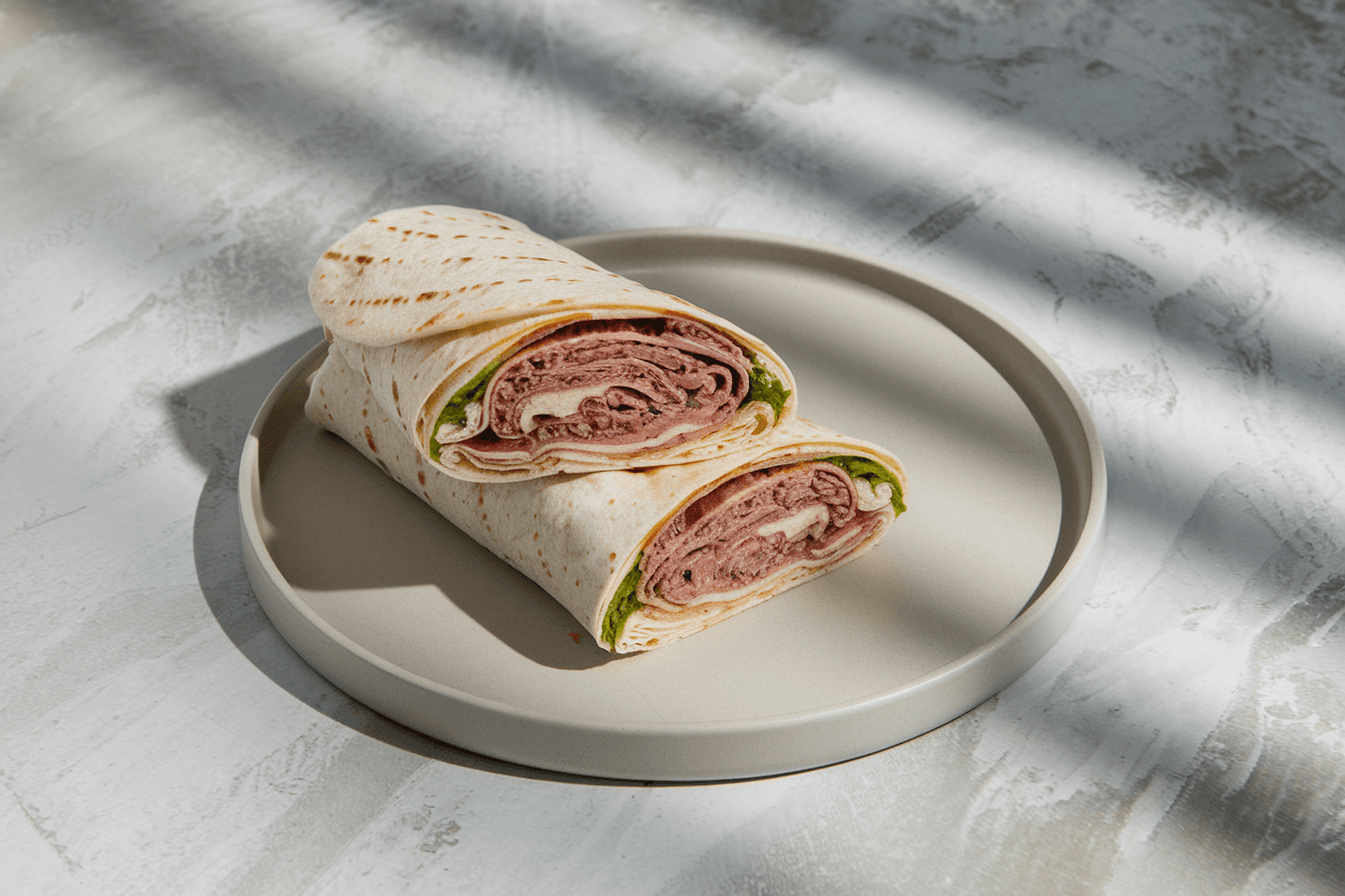 Roast Beef & Turkey Wrap