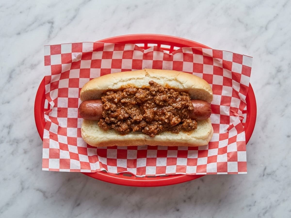 Chili Dog (No Cheese)