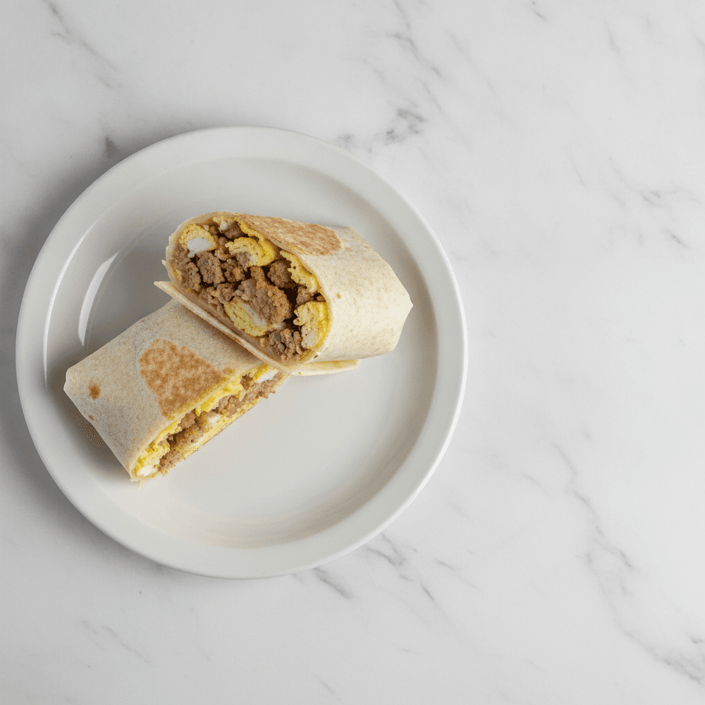 Sausage Egg & Cheese Wrap