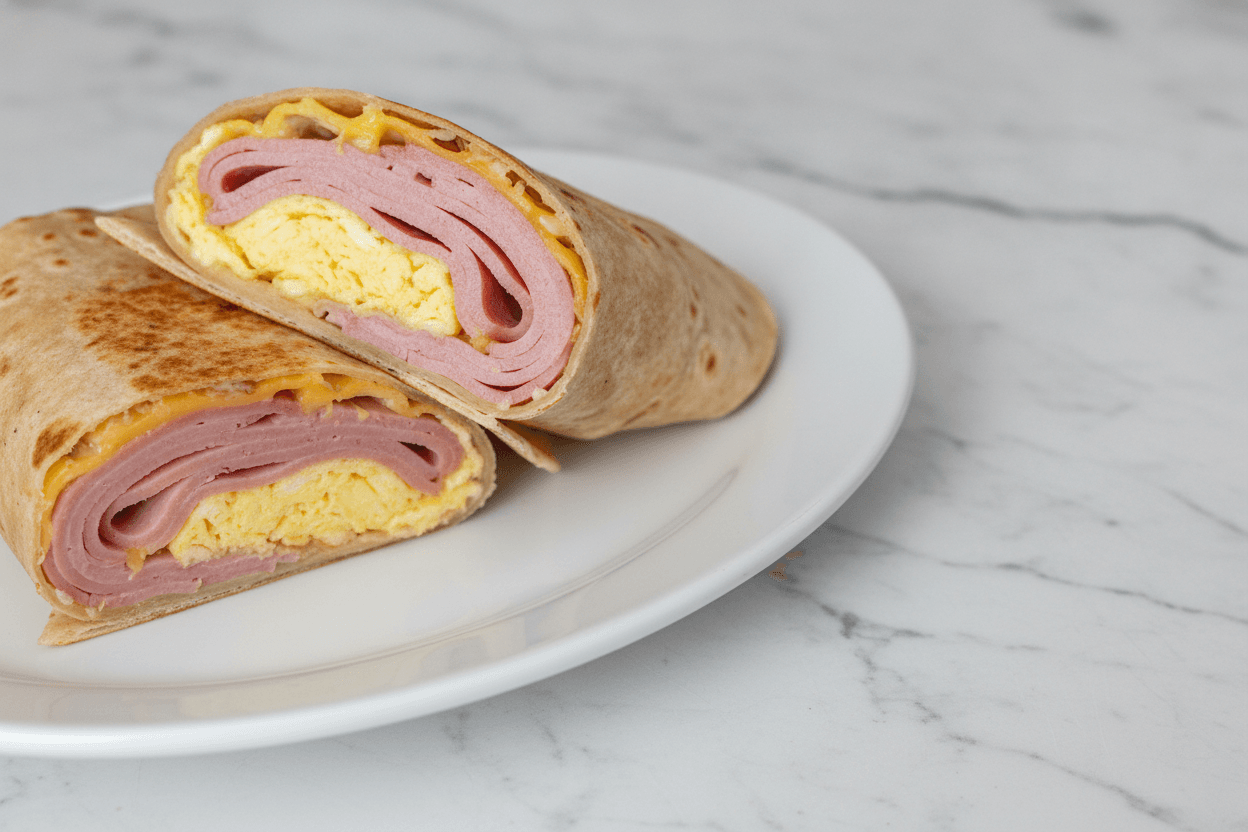 Bologna Egg & Cheese Wrap