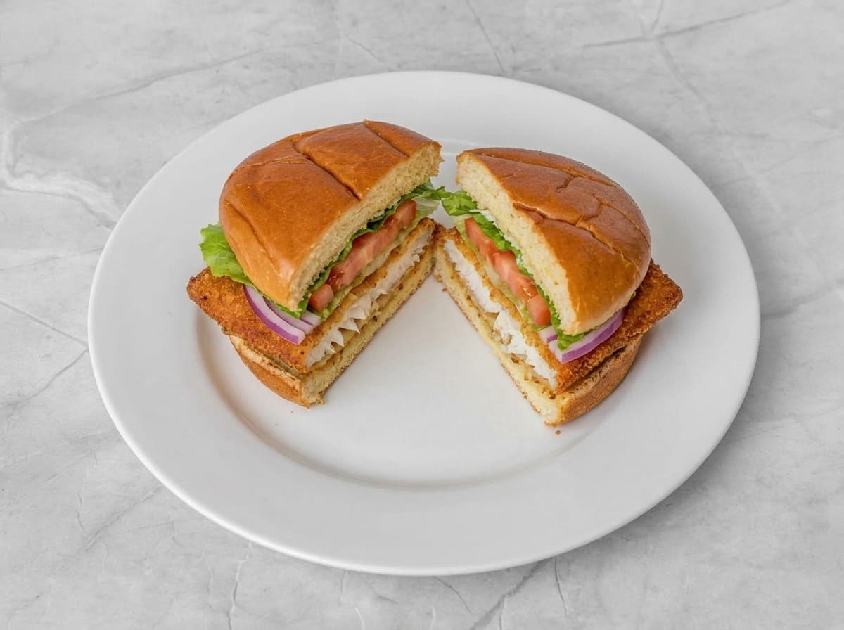 Flounder Sandwich