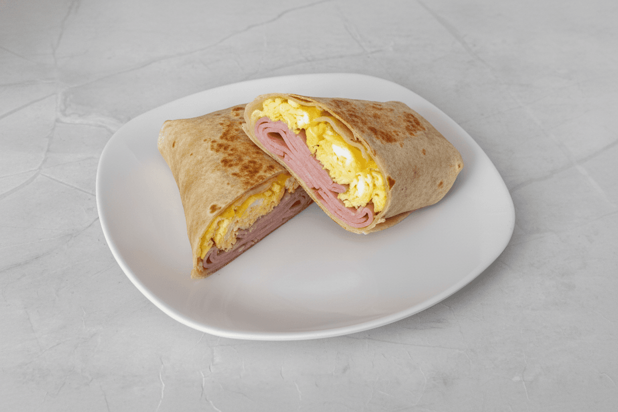 Ham Egg & Cheese Wrap