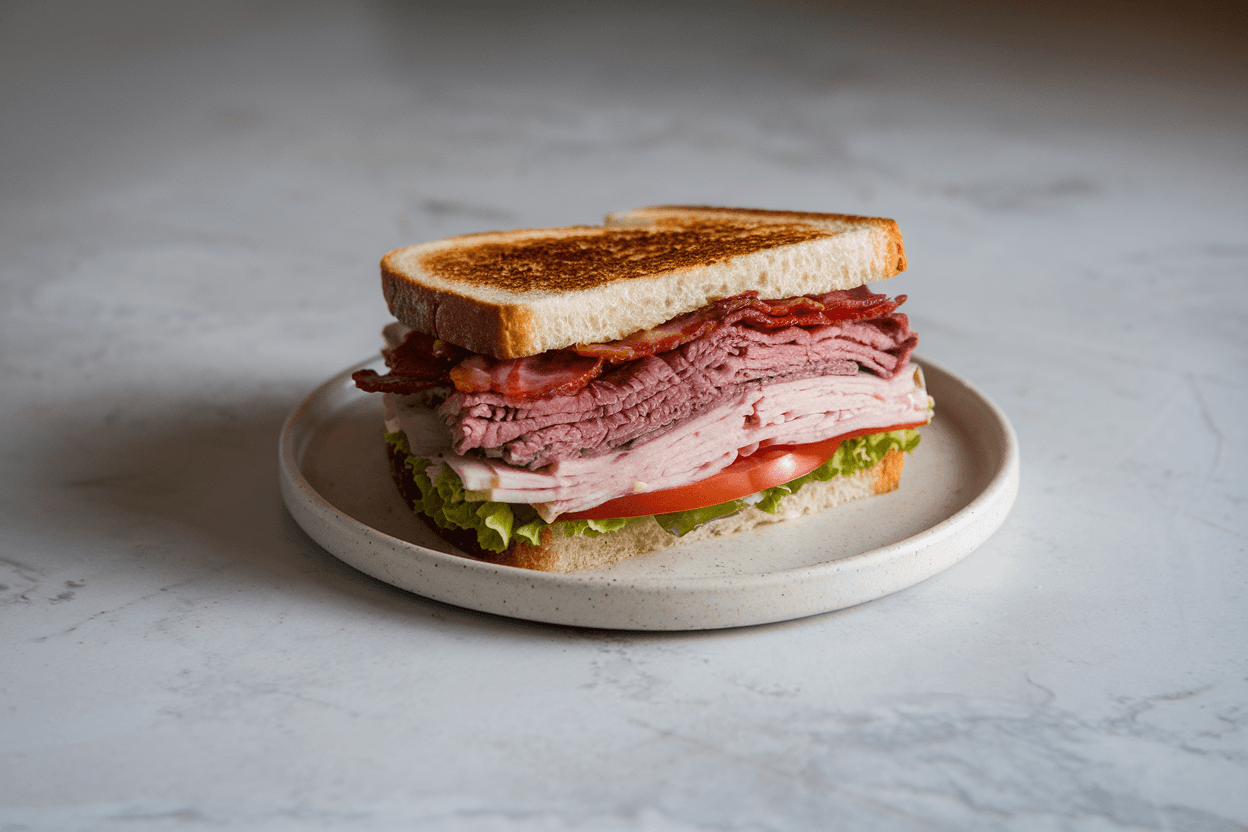 Roast Beef & Turkey Club