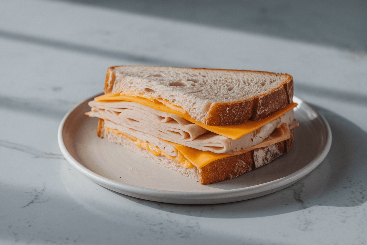 Turkey & Cheese Sandwich