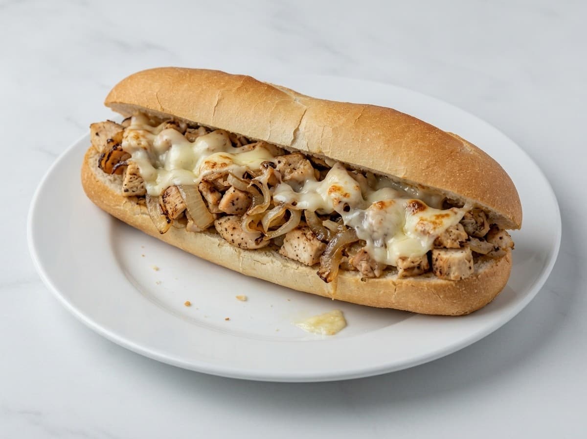 Large Chicken Cheesesteak Sub