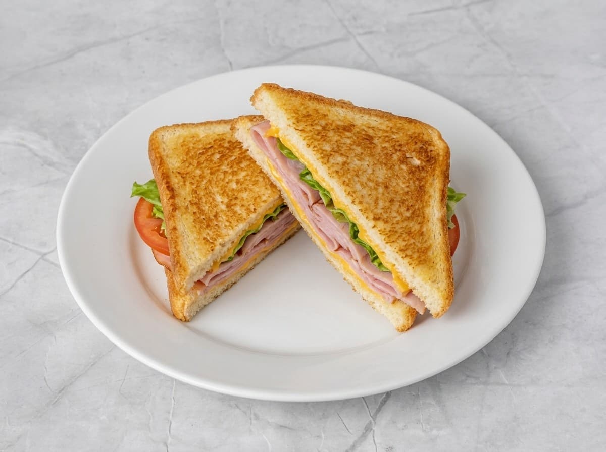Grilled Ham & Cheese Sandwich