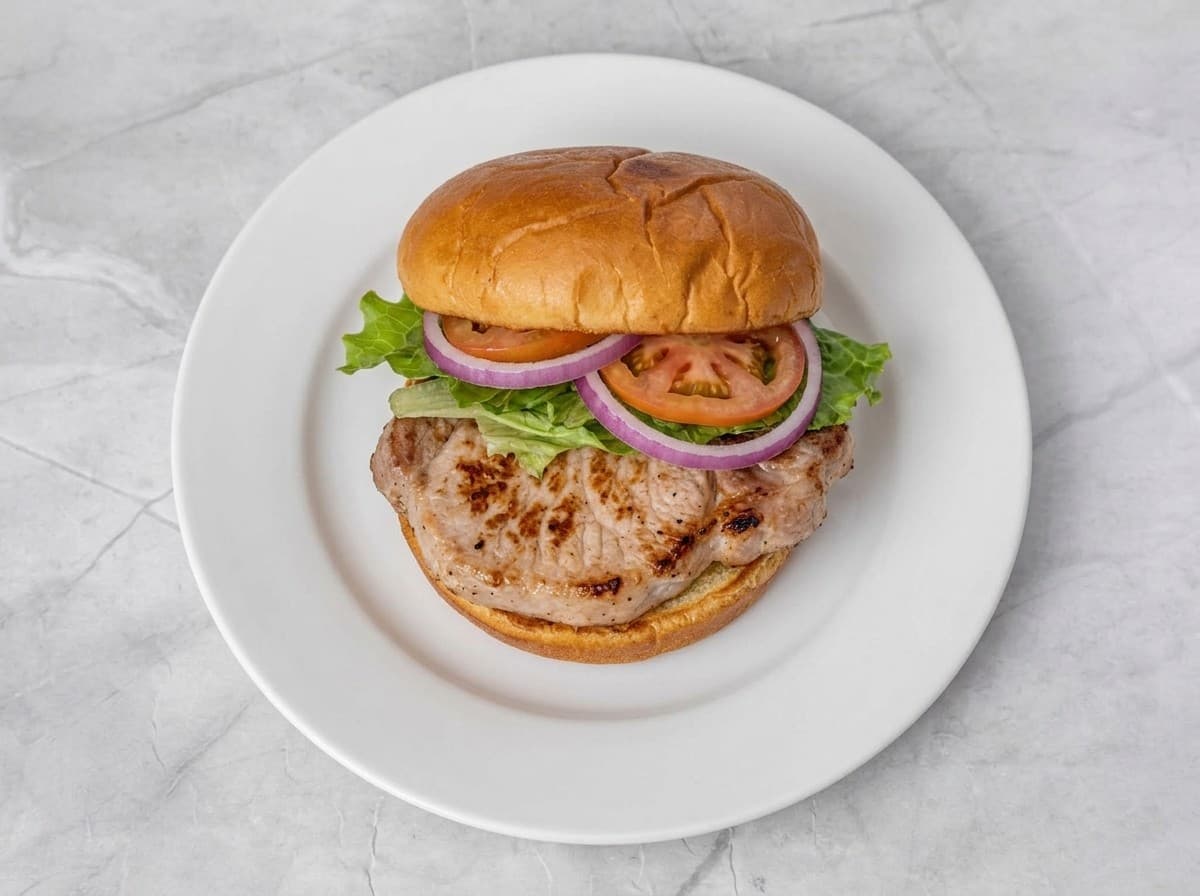 Pork Chop Sandwich