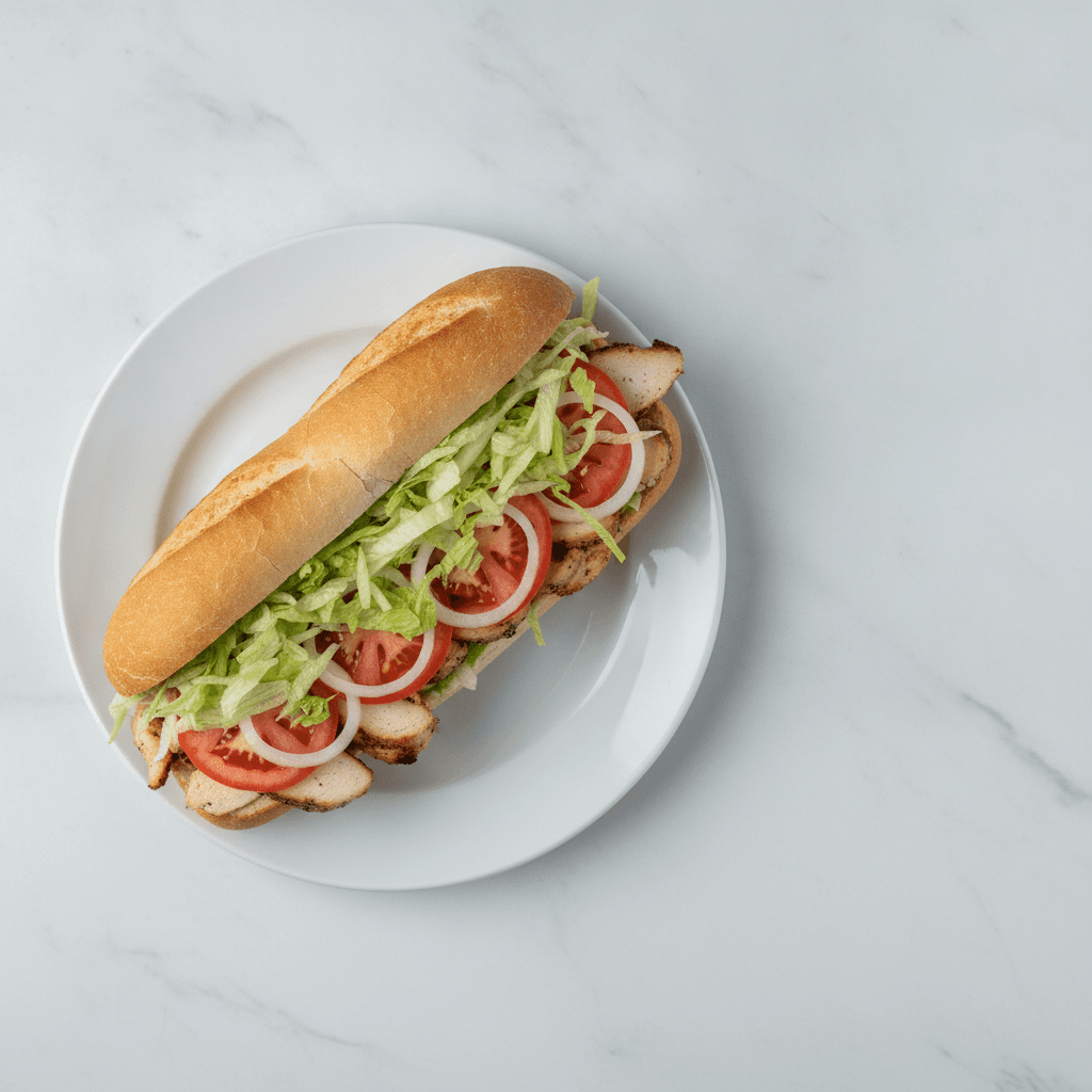 Large Grilled Chicken Sub