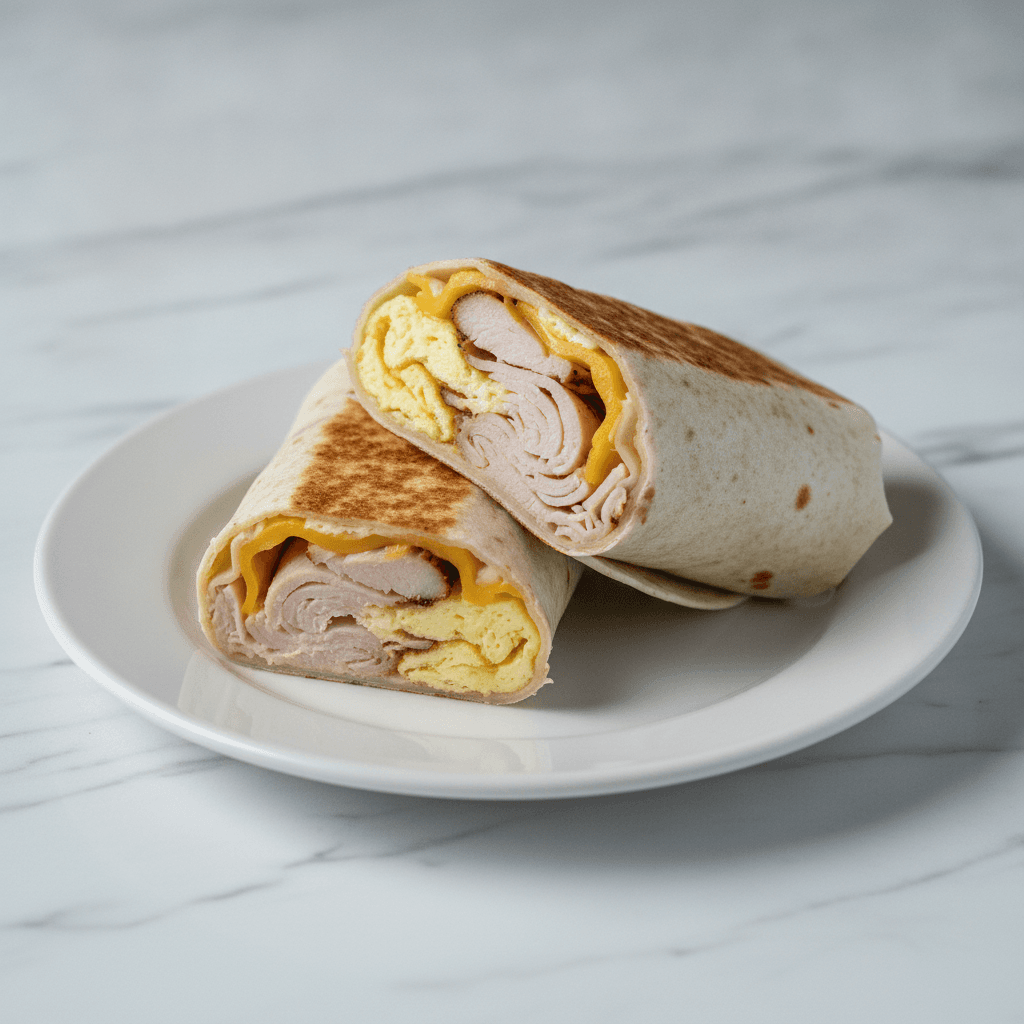 Turkey Egg & Cheese Wrap