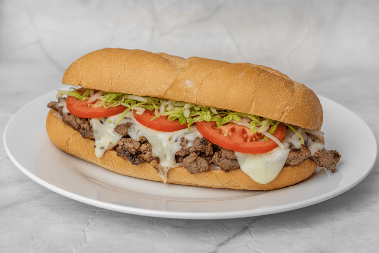 Large Mexican Cheesesteak Sub